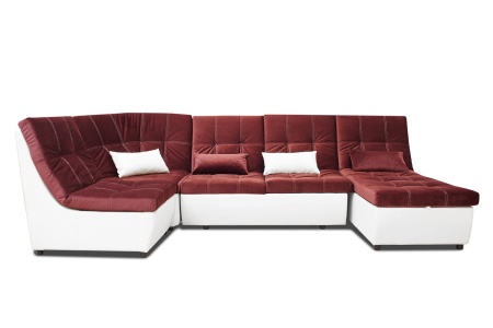 Диван Угловой Коста-Рика ППУ (Ш-3300 х Г-1800 х В-1020 мм)/Разные Цвета